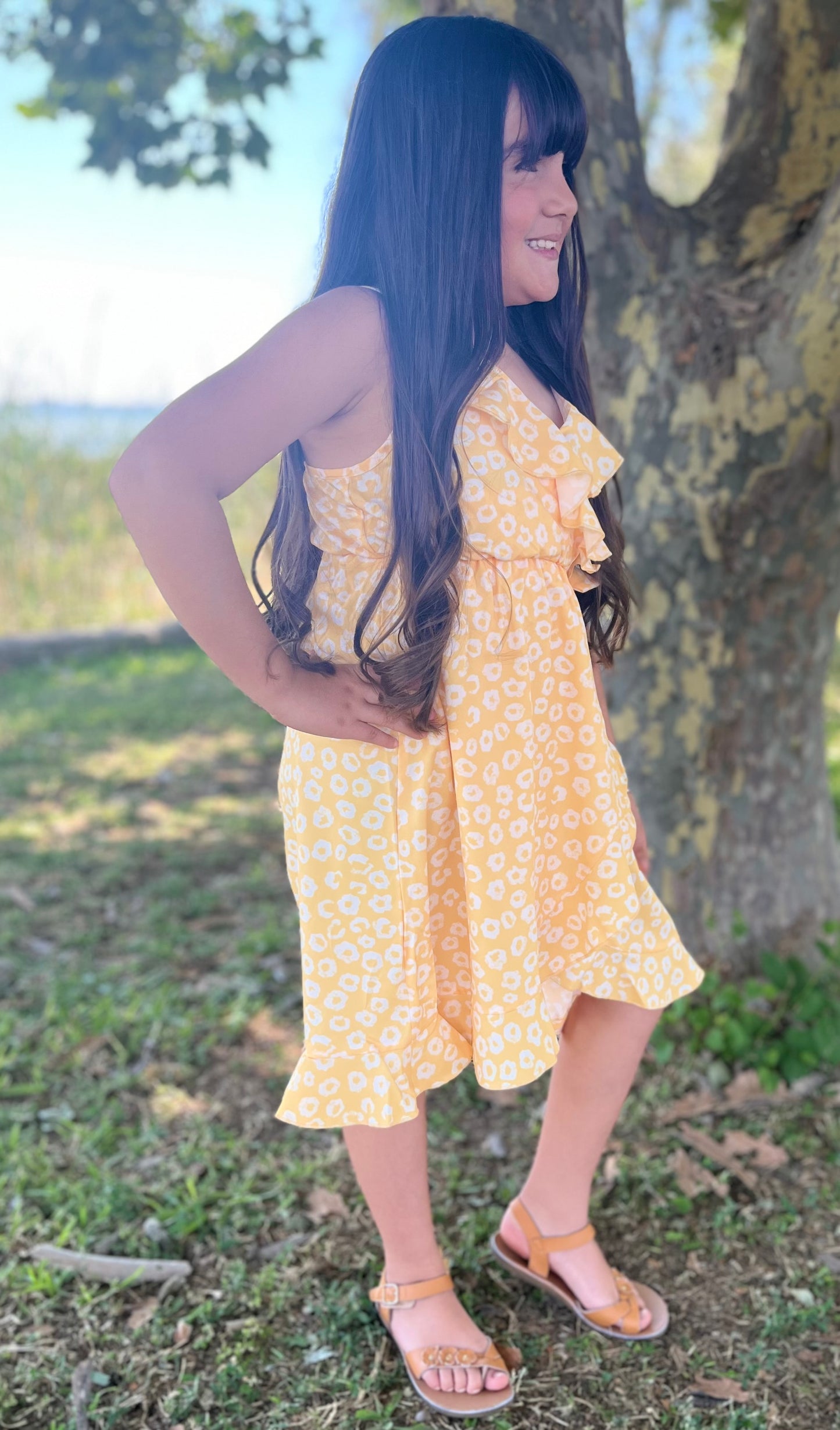 Nat and Ari (Mommy & Me Girls Spring Dress)